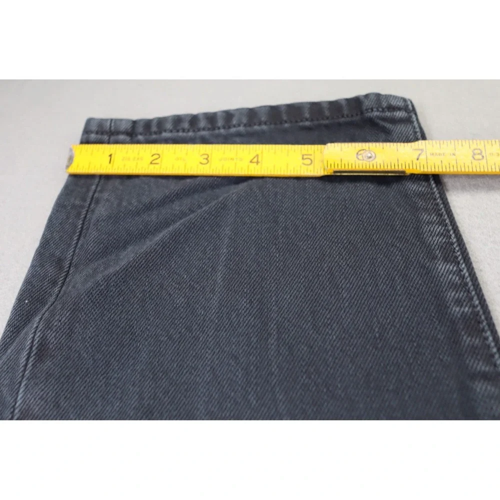 Outerknown S.E.A. Tapered Fit Jeans Mens‎ 32x32 Gray Black Denim Cotton